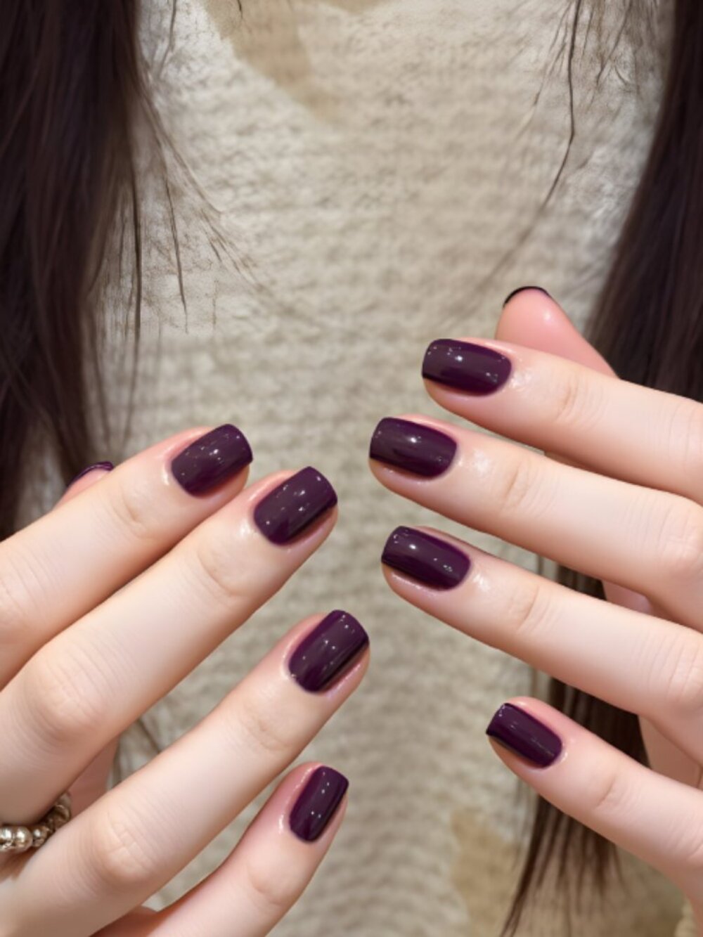 Customizable handmade press-on nails reusable